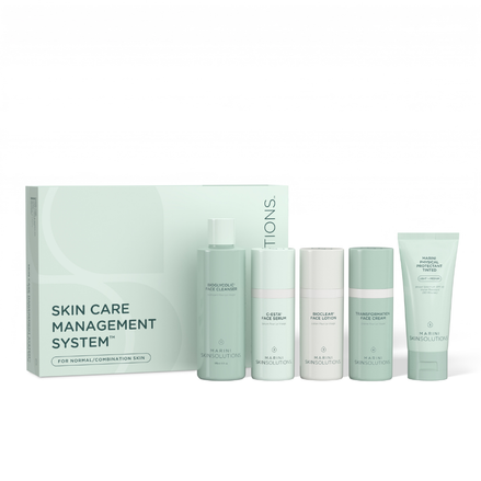 Skin Care Management System - Normal / Combination Skin with Marini Physical Protectant TINTED SPF 30