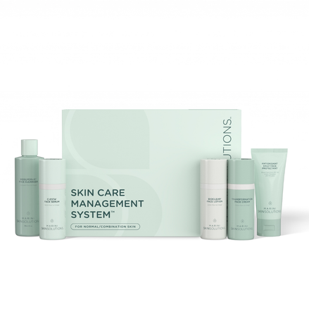 Skin Care Management System - Normal / Combination Skin with Antioxidant Daily Face Protectant SPF 30