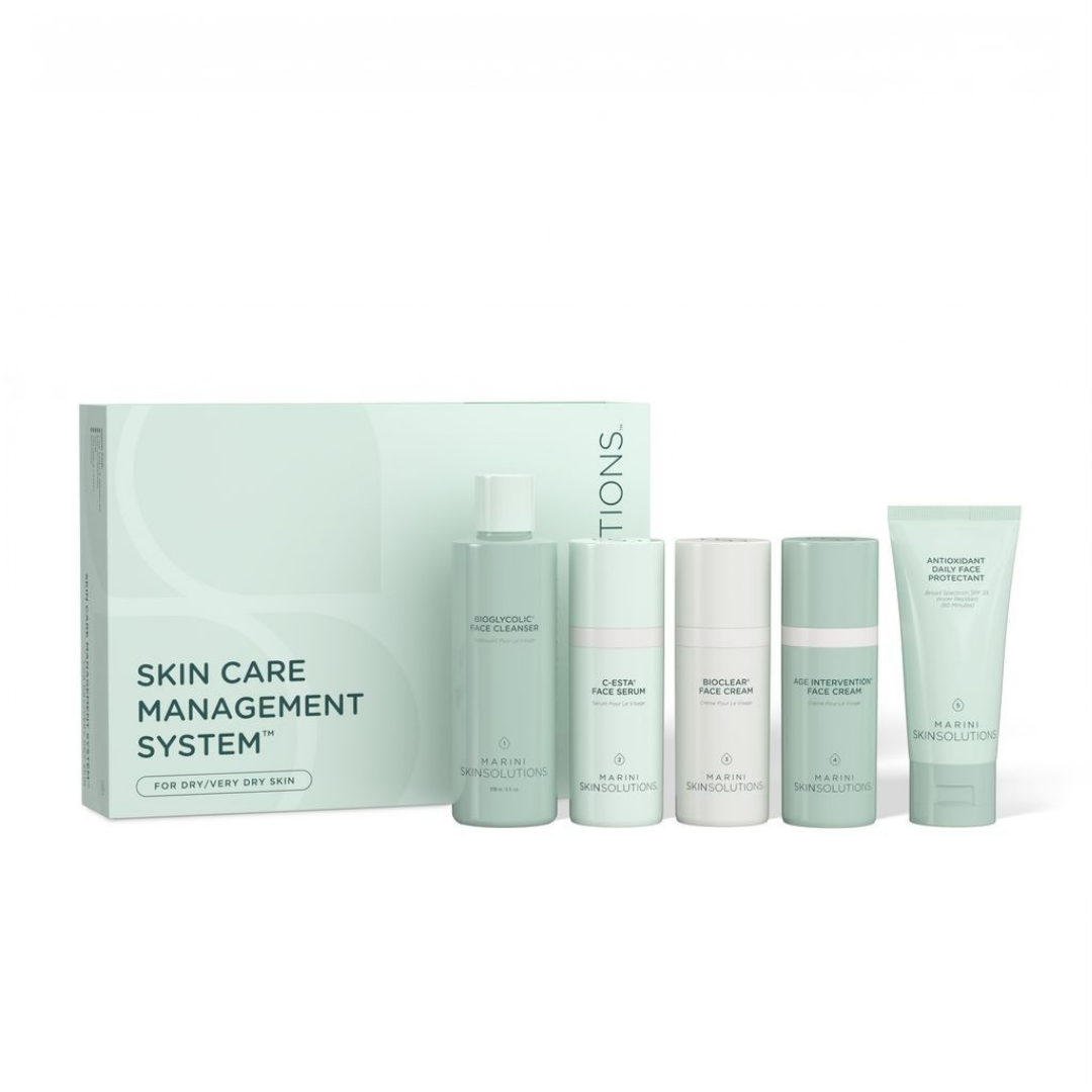 Skin Care Management System - Dry to Very Dry Skin with Antioxidant Daily Face Protectant SPF 30